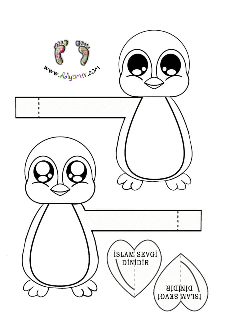 Sevgi Etkinliği, penguen boyama