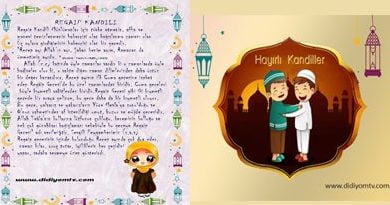 regaip kandili hayırlı kandilller