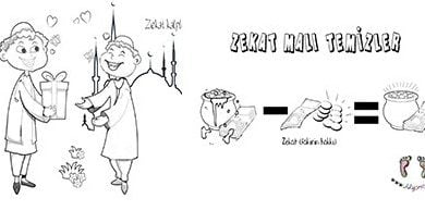 Zekat Boyama Sayfaları ön resim