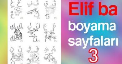Elif Ba Boyama 3