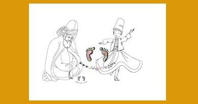 Mevlana Boyama Sayfası , Semazen Boyama