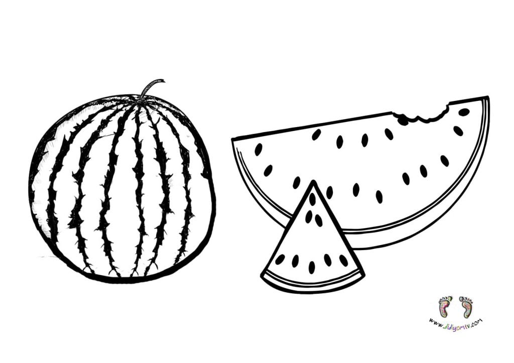 karpuz-boyama-sayfası-meyve-boyama-sayfası-meyve-boyama-basit-boyama-sayfası-okul-öncesi-boyama