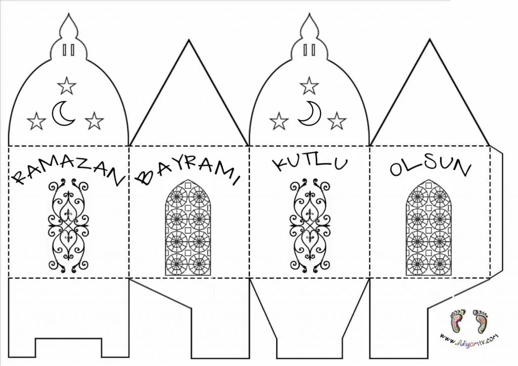Ramazan Bayramı Etkinlikleri - El Yapımı Hediye Kutusu
