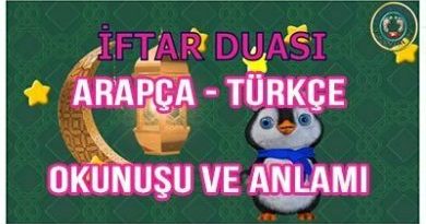 İftar Duası Arapça - İftar Duası Türkçe Okunuşu ve Anlamı