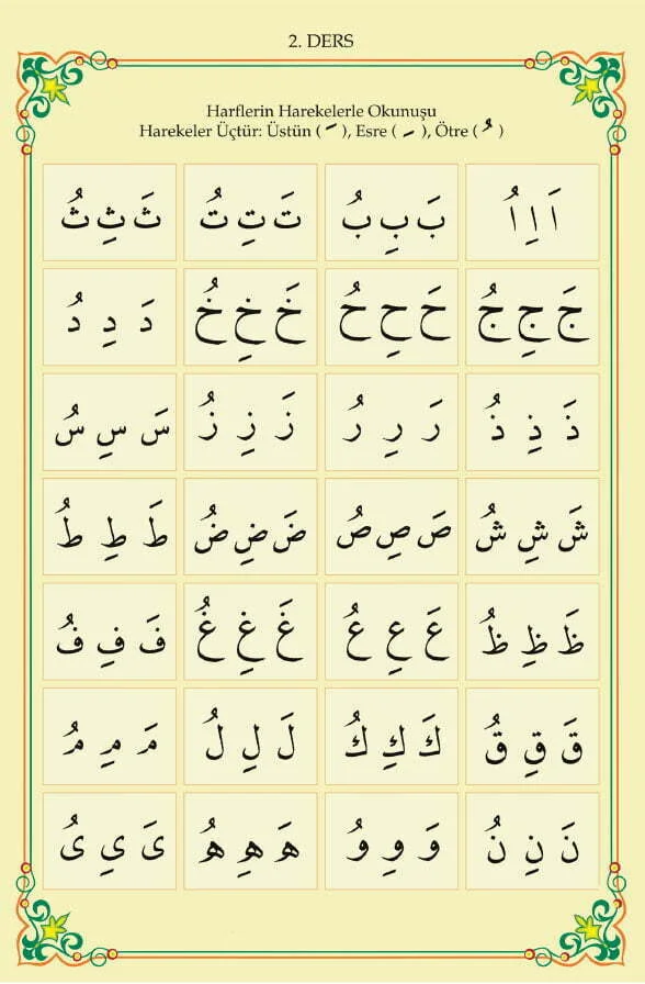 Elif ba 2. ders - Elif Ba Dersleri - Kuran Öğren - Elifba Diyanet
