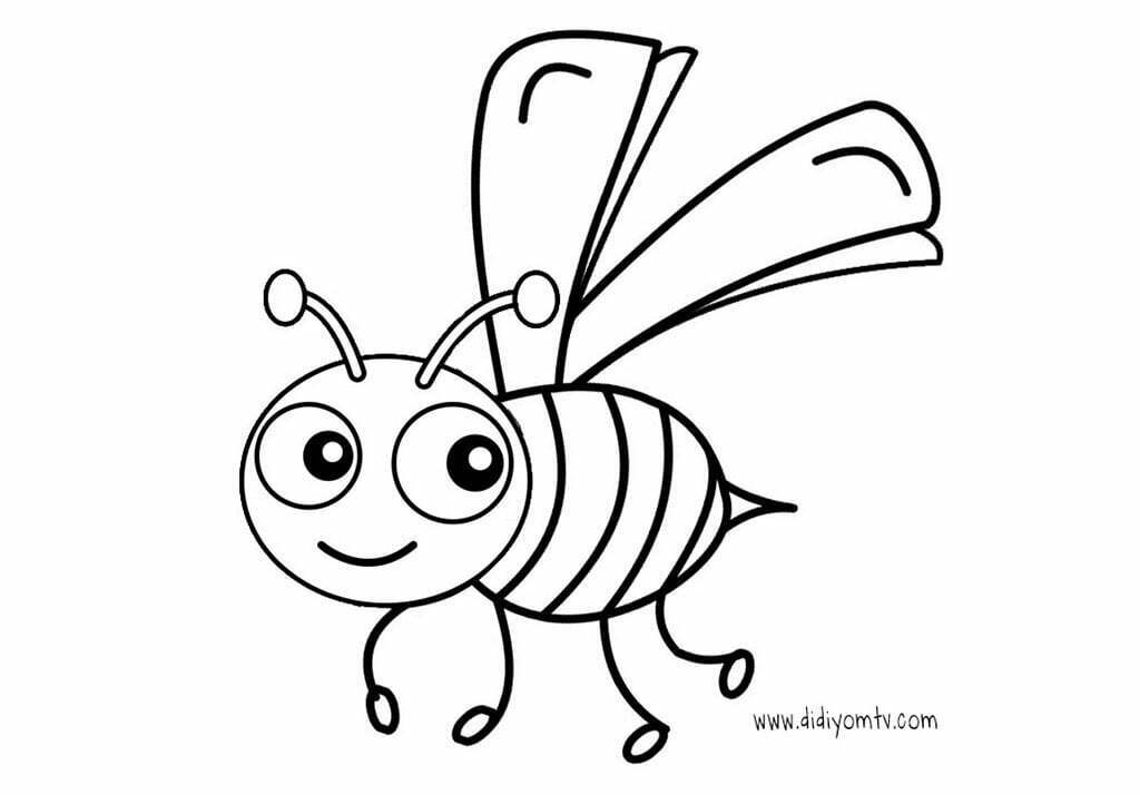 arı-boyama-sayfası-bee-coloring-pages-2