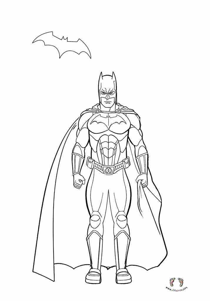 Batman Boyama Sayfası - batman coloring pages