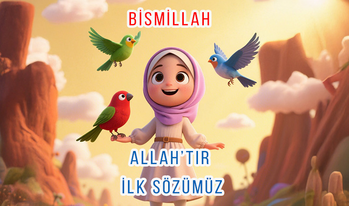 Allah'tır ilk sözümüz - Bismillah Bismillah - çocuk ilahisi